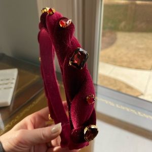 Anthropologie jewel gem rhinestone embellished headband! New!